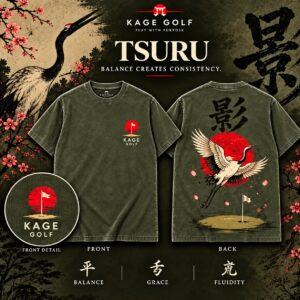 kage golf tsuru poster