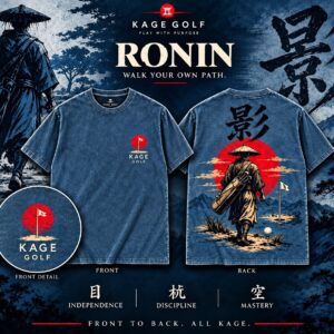ronin golf apparel poster
